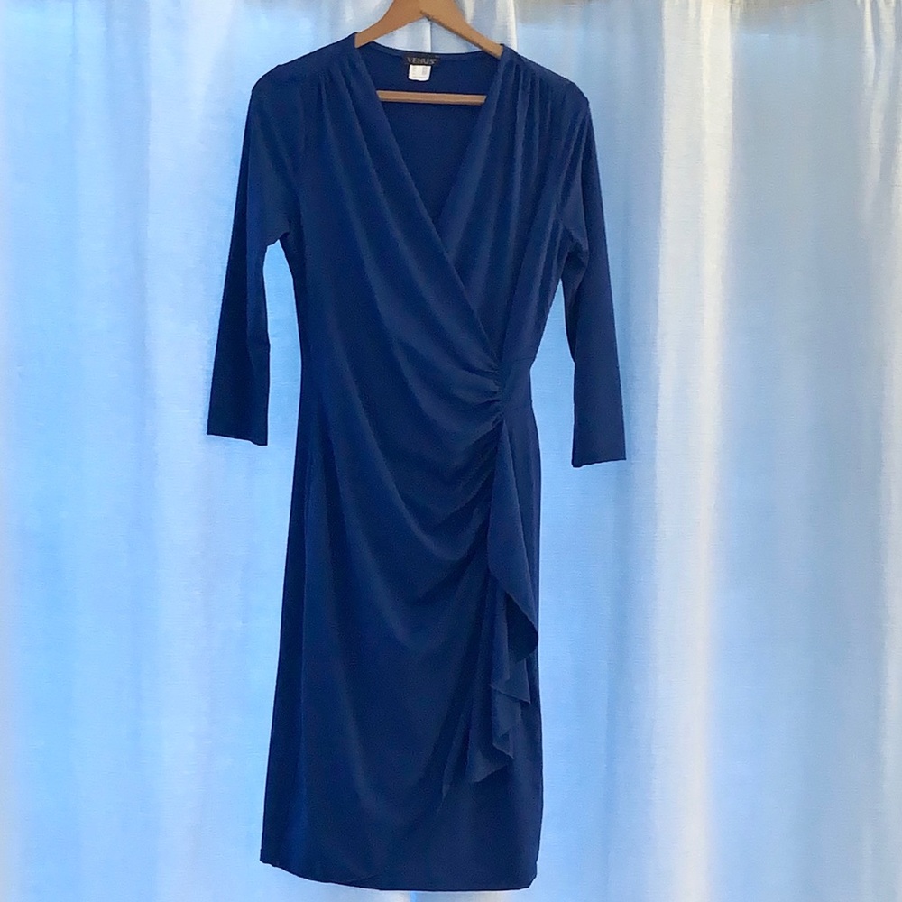 Venus Faux Wrap Dress